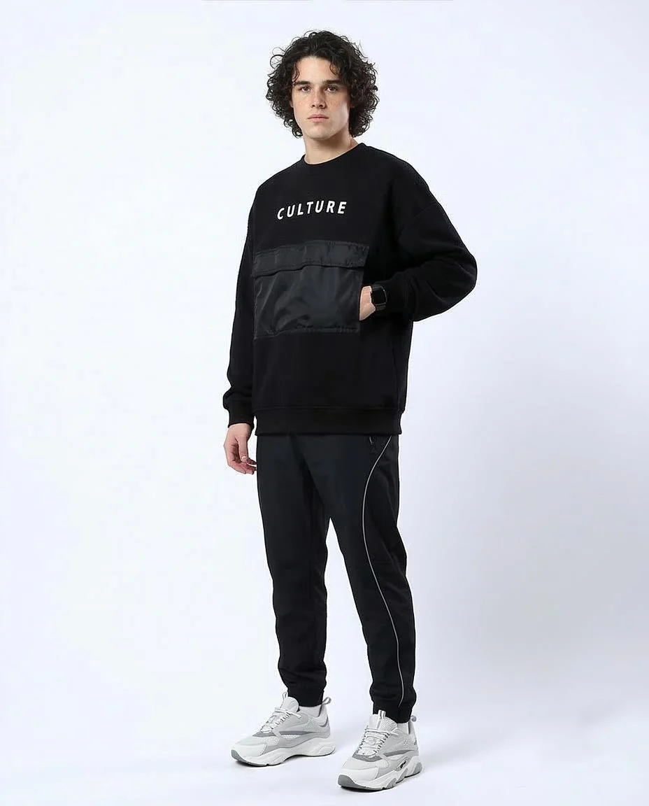 RAVIN | "Culture" Oversized Technical Pocket Sweatshirt - O175667 - Image 5