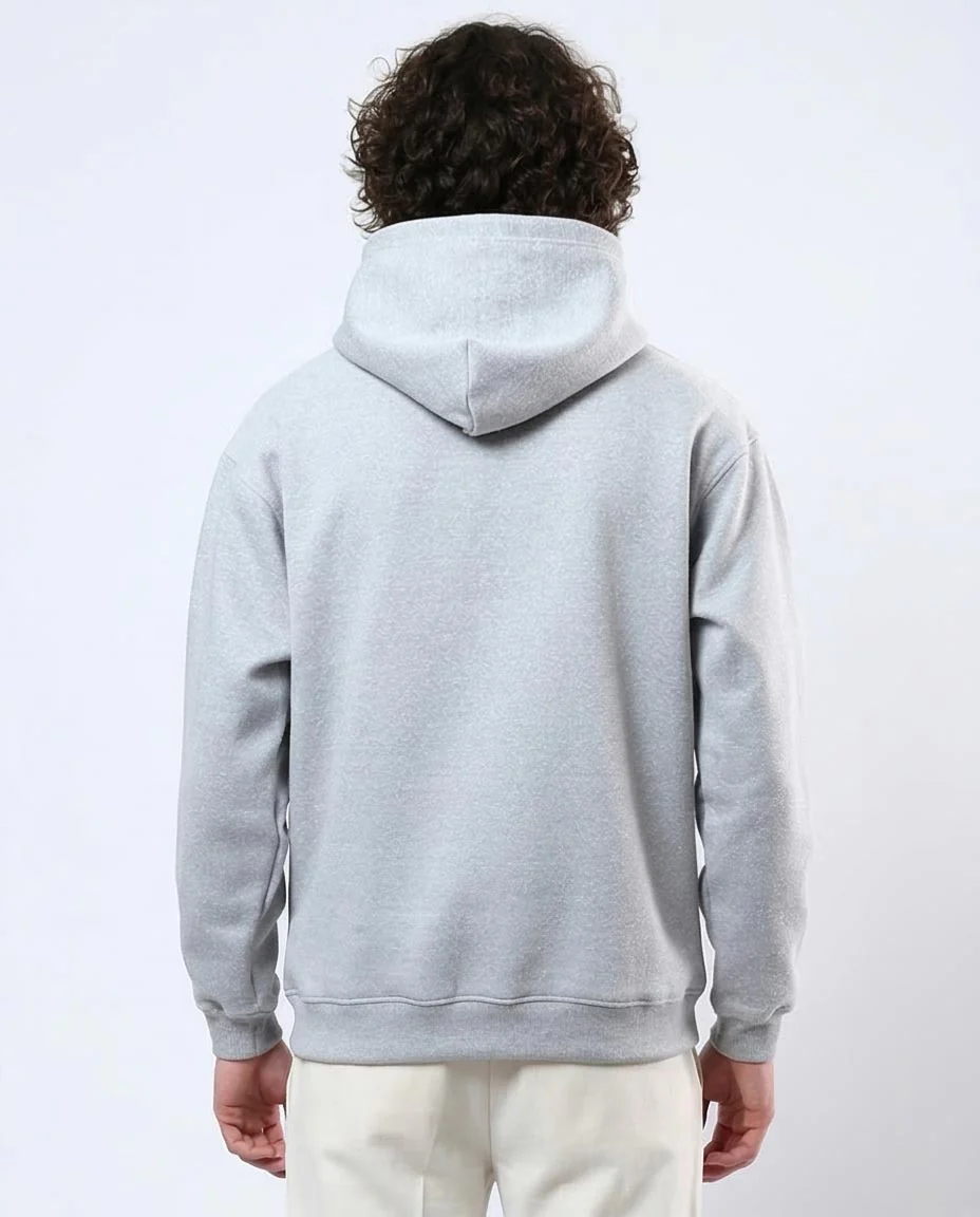 Ravin | Men’s Essential Marl Fleece Hoodie - o179369 - Image 2