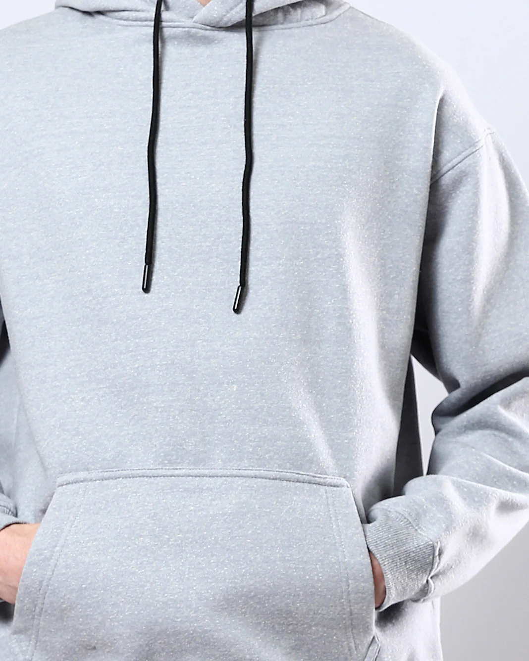 Ravin | Men’s Essential Marl Fleece Hoodie - o179369 - Image 4