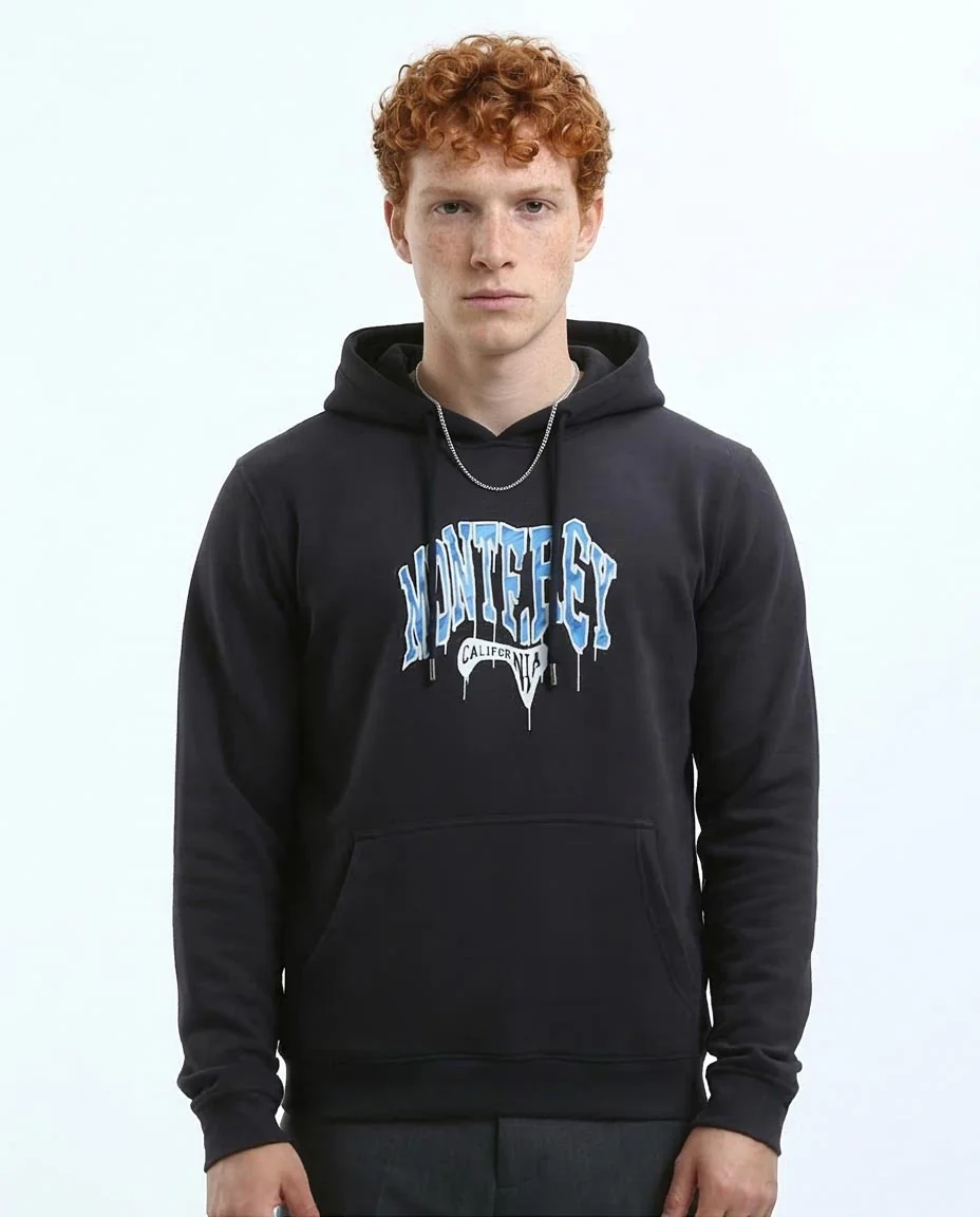 Ravin Men’s Elevated Street Monterey California Hoodie - Black/Blue - o180402