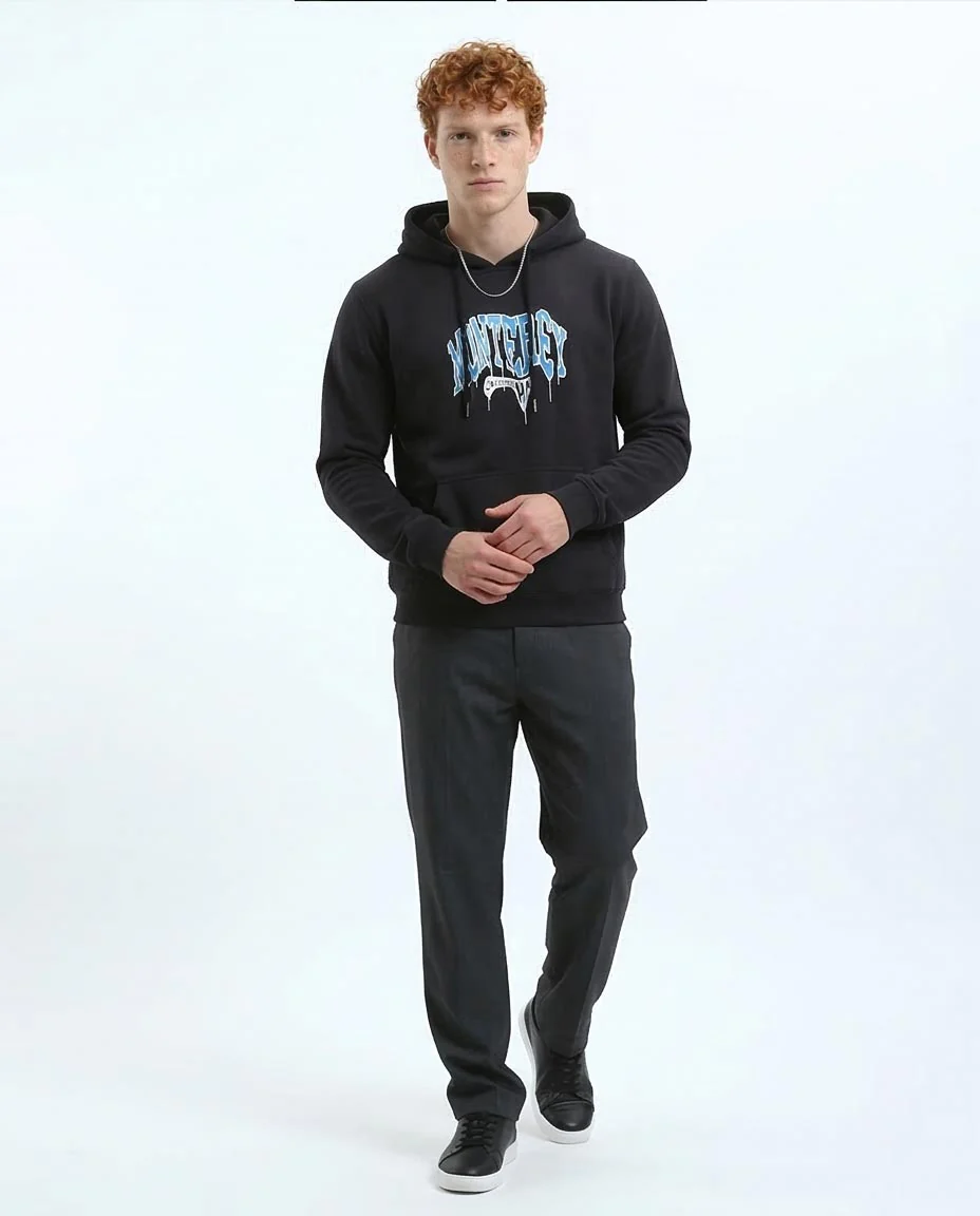 Ravin Men’s Elevated Street Monterey California Hoodie - Black/Blue - o180402 - Image 4