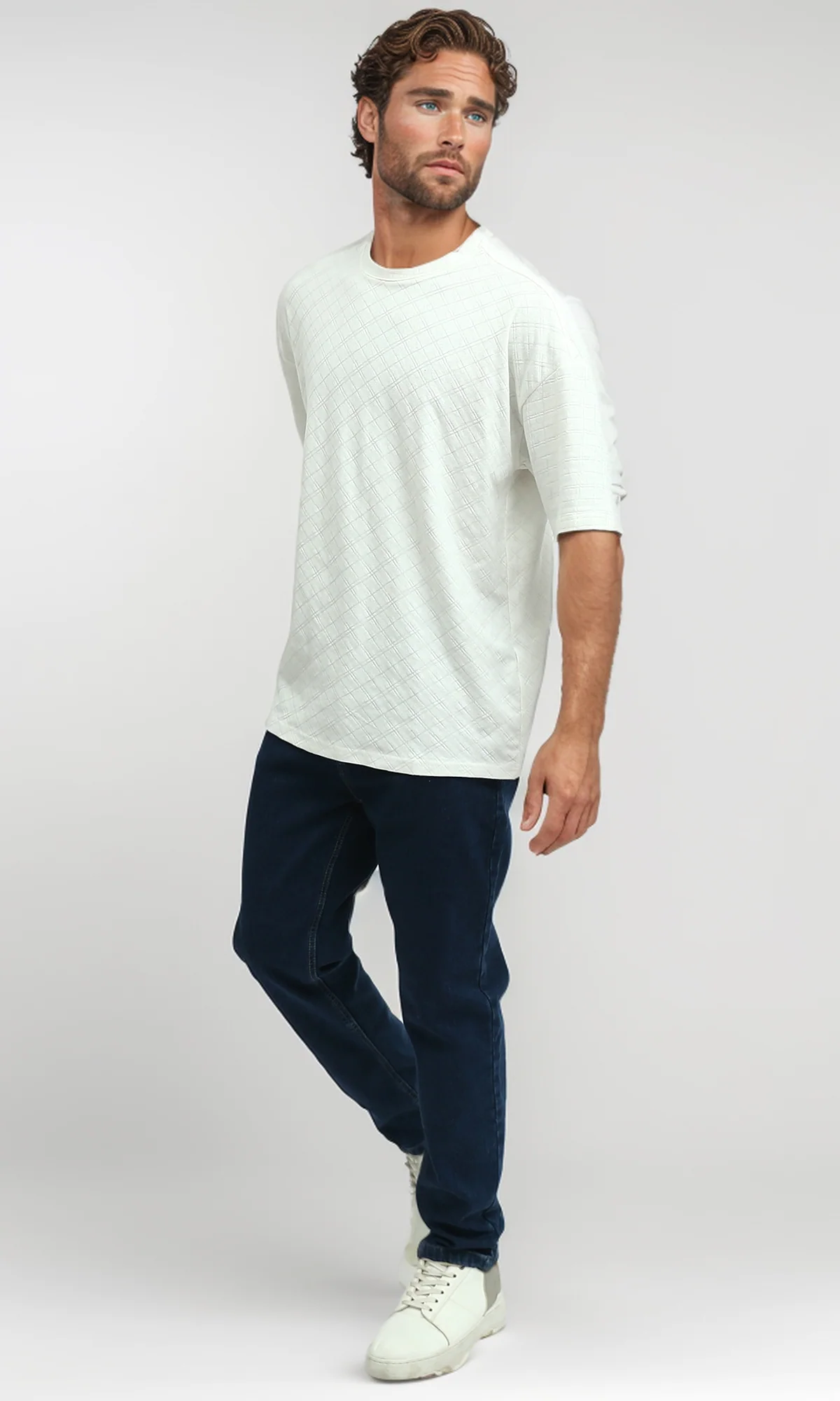 O192890 Slim Comfort Fit Normal Waist Narrow Leg - Dark Jeans Blue - Image 5