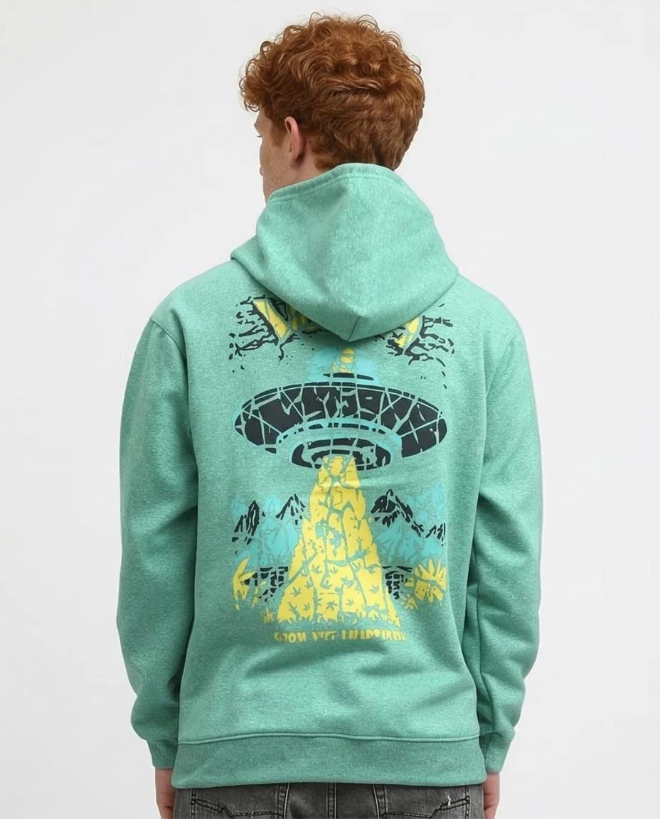 Ravin Men's Graphic Hoodie – "Volume 9" UFO Edition - o197300 - Image 2