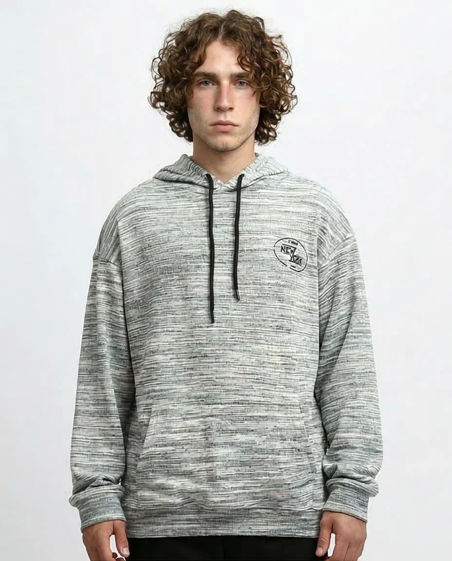 RAVIN Men’s Space-Dye Relaxed Hoodie – New York Streetwear Edition - o197303
