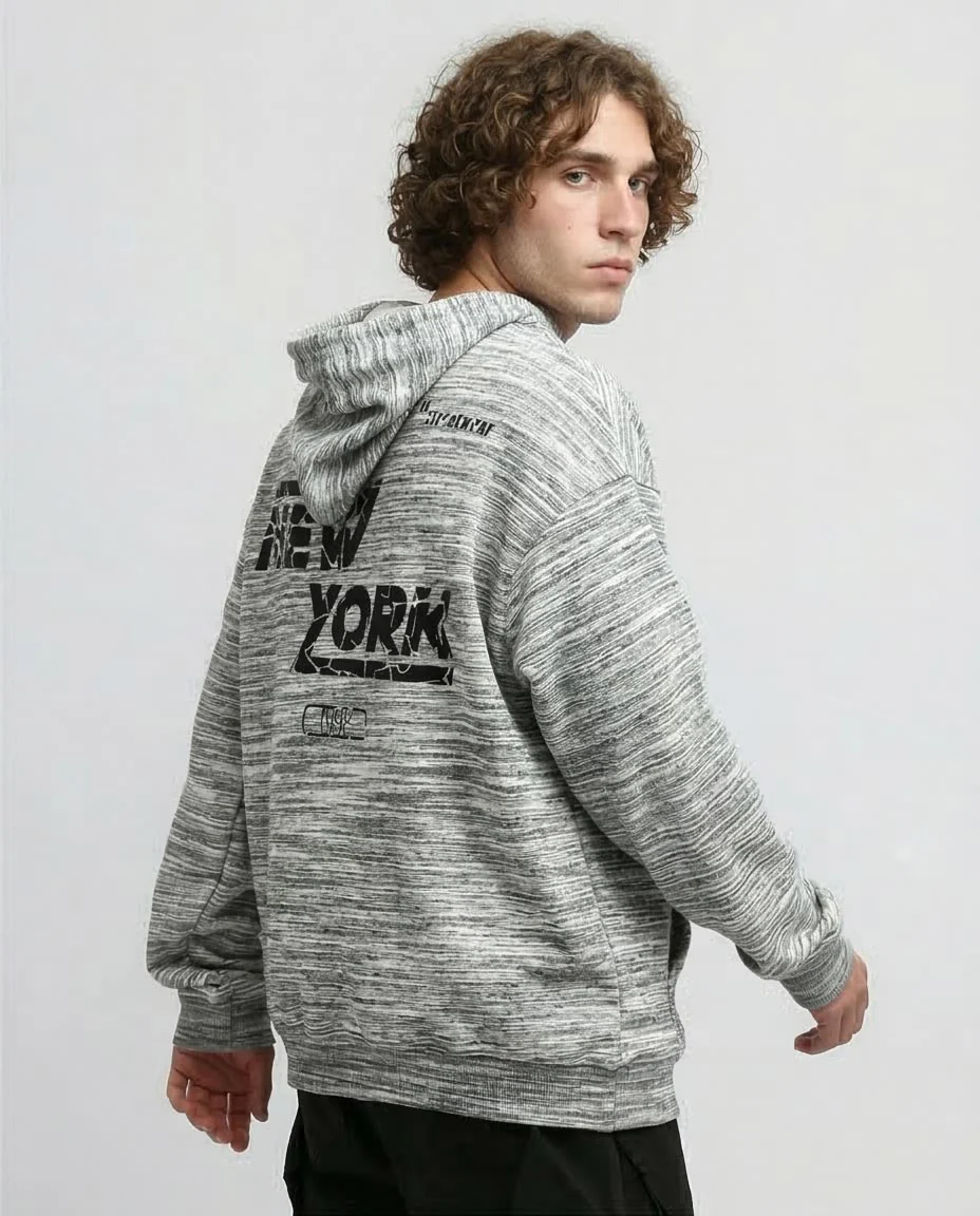 RAVIN Men’s Space-Dye Relaxed Hoodie – New York Streetwear Edition - o197303 - Image 2