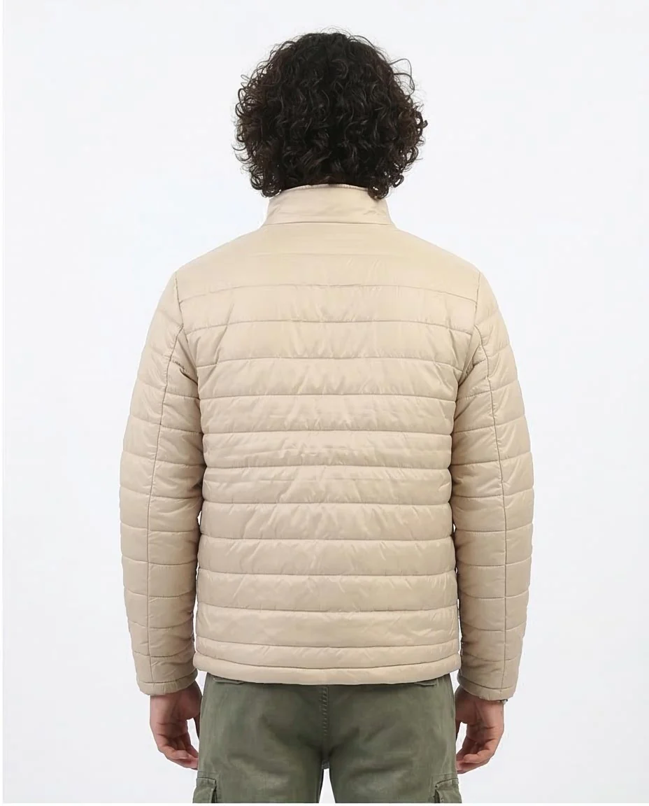Ravin Men's Lightweight Quilted Puffer Jacket - Beige - O197503 - Image 2