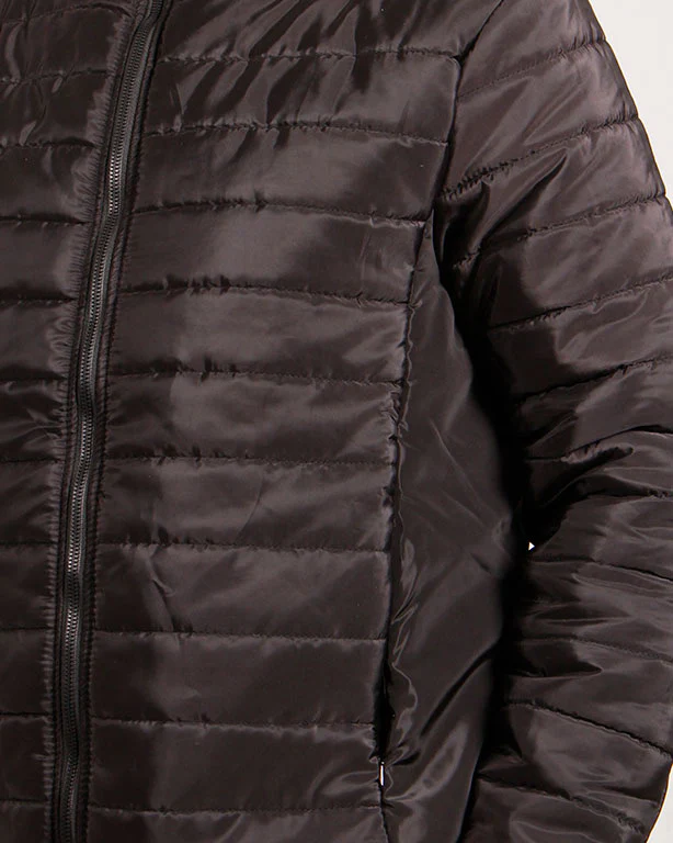 Ravin Men's Reversible Quilted Puffer Jacket - Dark Brown & Taupe - O197508 - Image 4