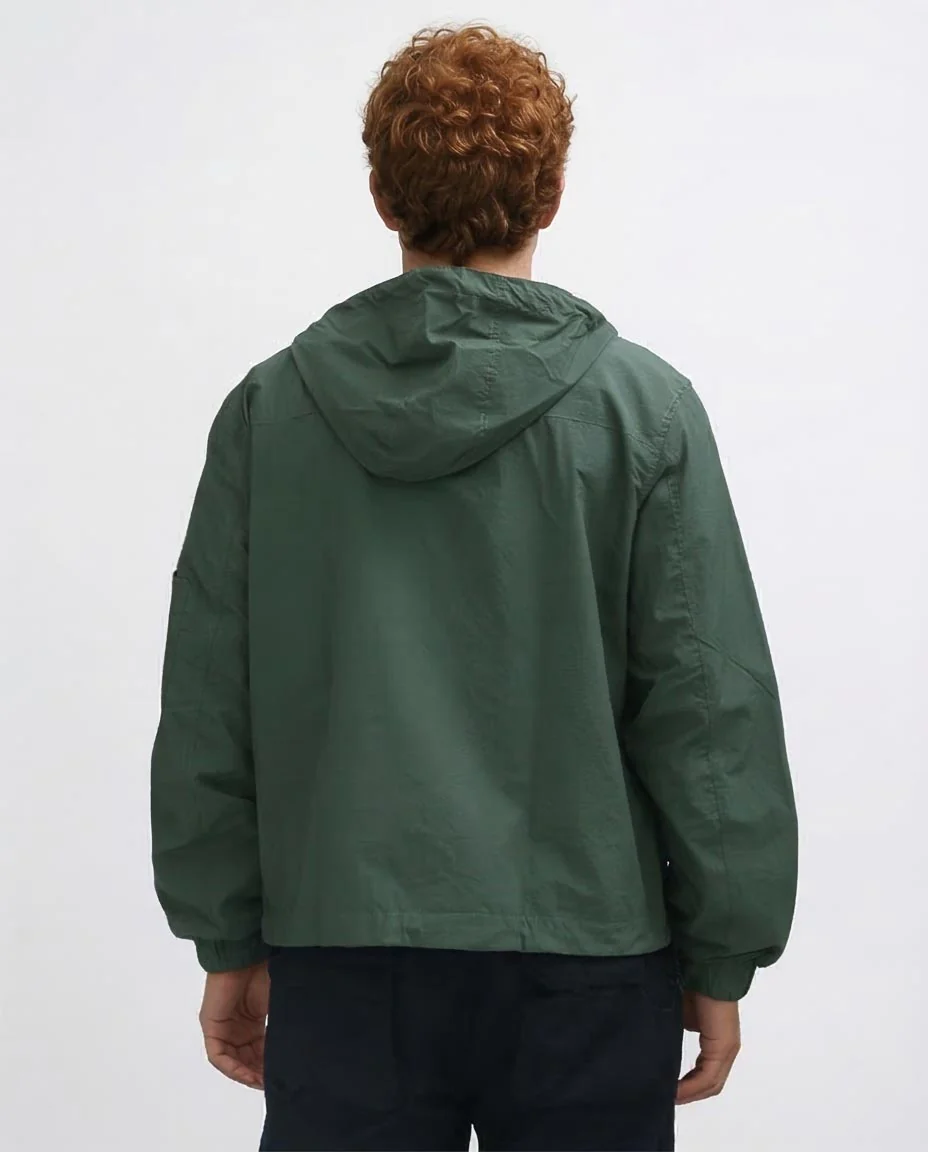Ravin | Men's Lightweight Hooded Tech Windbreaker – Forest Green - O197938 - Image 2