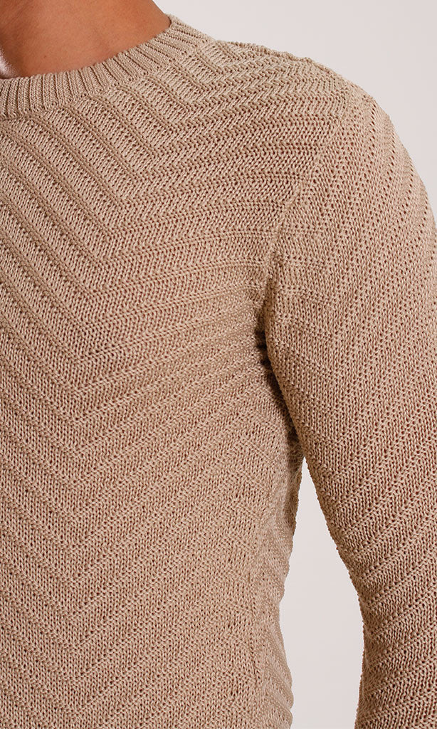 O198301-W24M040-TRICOT -BIEGE (MPL) - Image 5