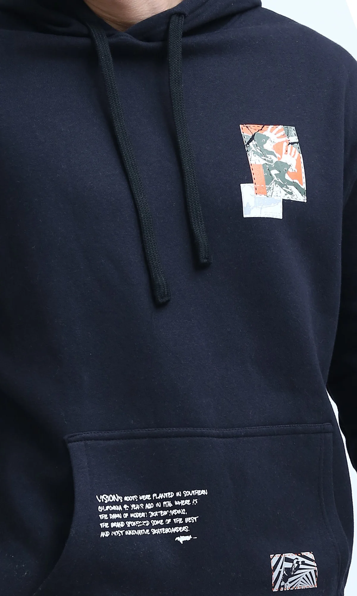 Ravin | Men's "Vision" Multi-Graphic Oversized Streetwear Hoodie - o199375 - Image 4