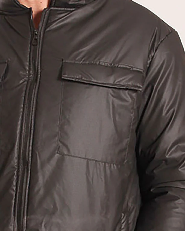 Ravin Men's Padded Utility Jacket in Black - O199929 - Image 4