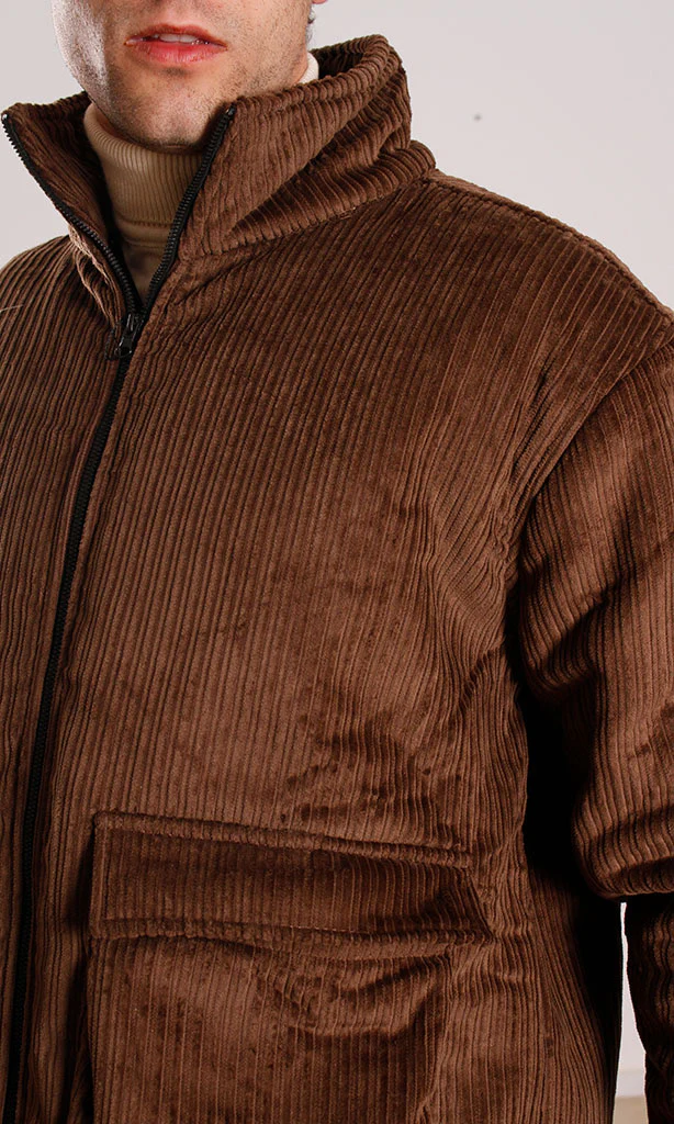 o199940-CORDUROY JACKET - BROWN - Image 5