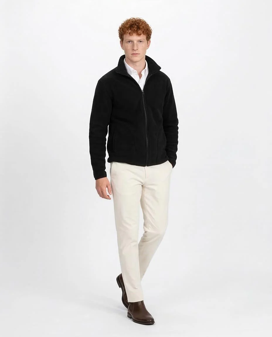 Ravin Men's Essentials | Full-Zip Microfleece Performance Jacket - O201217 - Image 4
