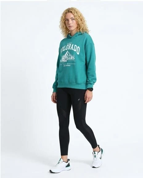 Ravin Women's Colorado Graphic Hoodie – Teal - O202175 - Image 5