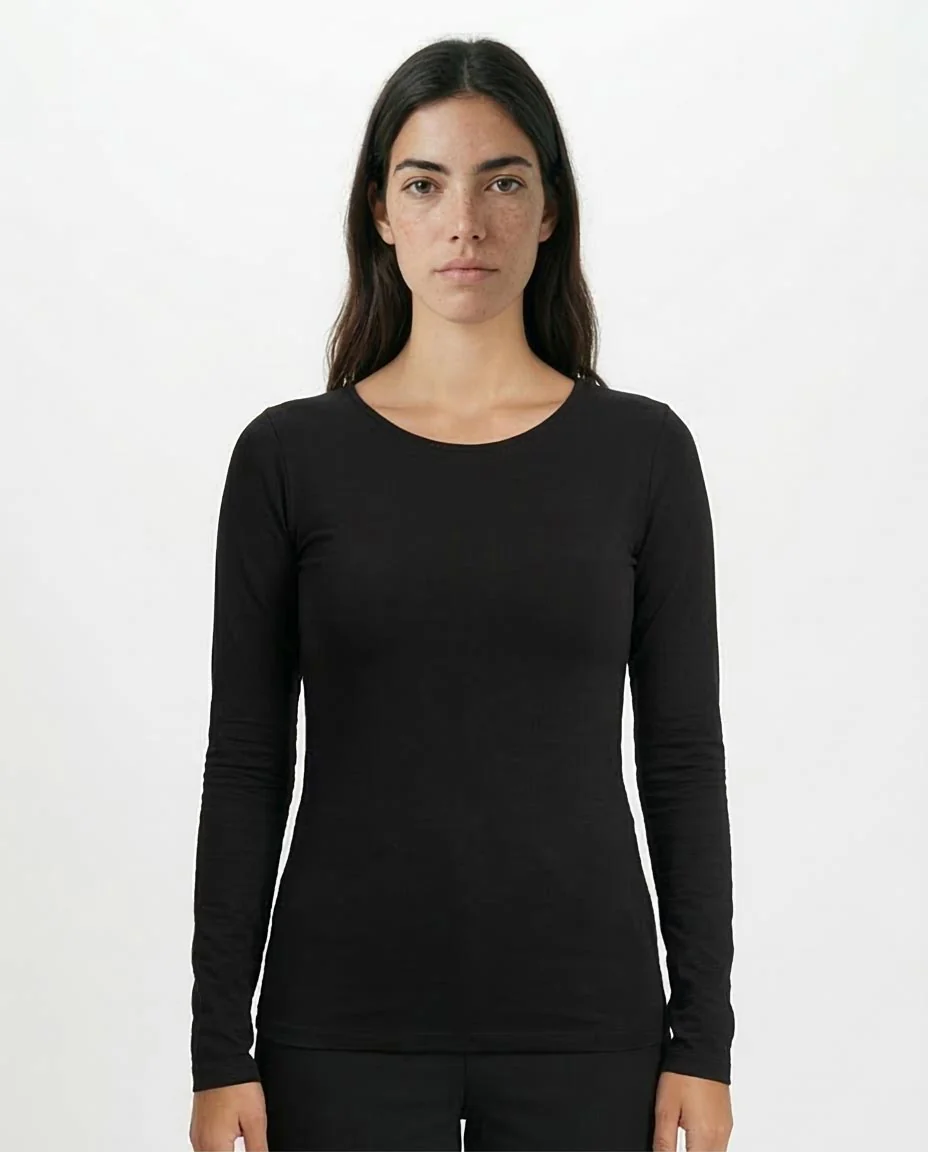 Ravin Women’s Essential Long-Sleeve Crewneck Jersey Top - R204600