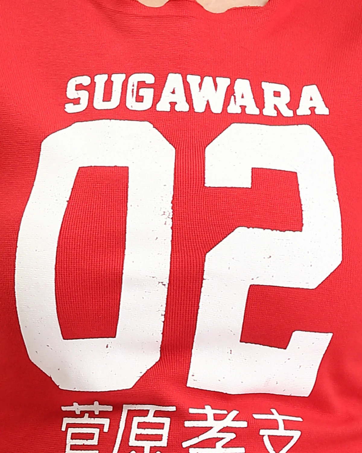 Ravin Women’s Sugawara 02 Graphic Baby Tee – Red - R205512 - Image 4