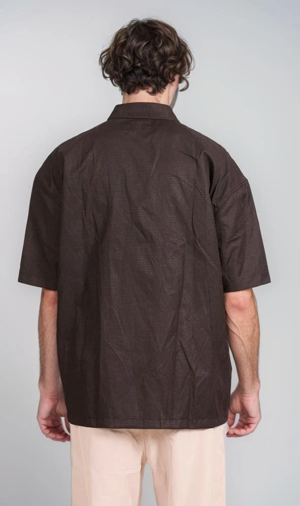 R206336 - Ready Garment Short-Sleeve Button-Up Shirt - Black - Image 2