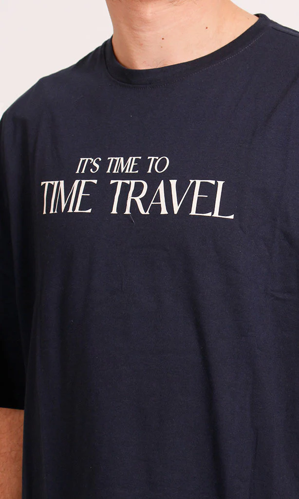 R207068 - Graphic Tee - Time Travel Design - Image 3