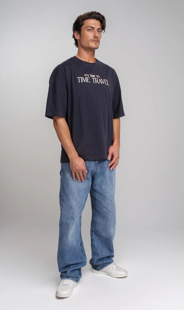 R207068 - Graphic Tee - Time Travel Design - Image 5