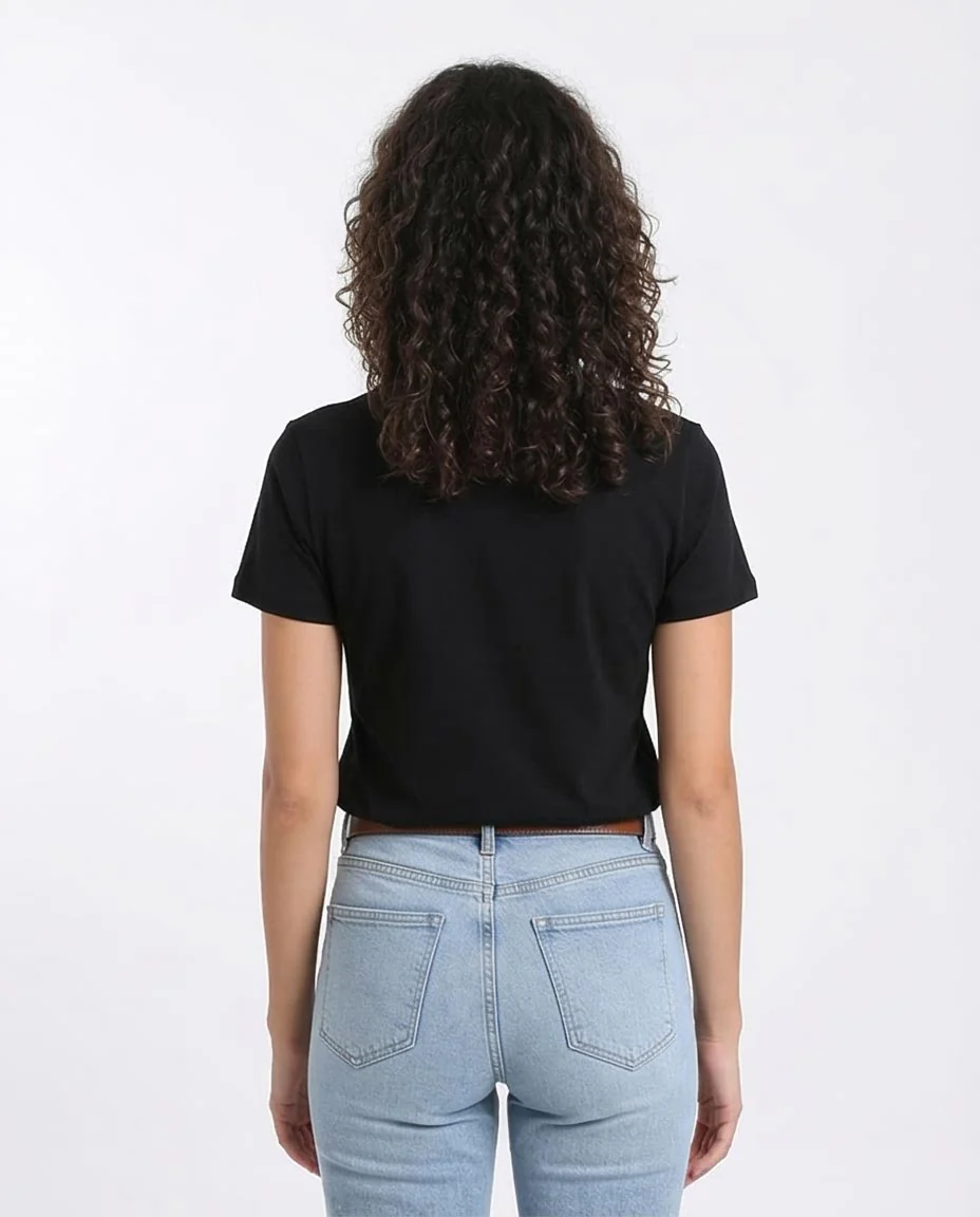Ravin Women's Wild Flowers Horseshoe Graphic T-Shirt - Black - R208509 - Image 2