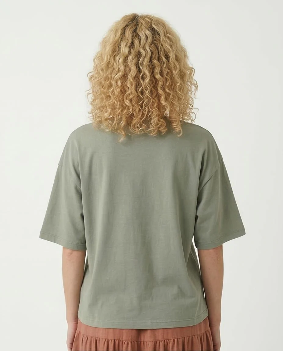 Embrace the Wild in Style with the See You Out There Graphic Tee - Olive - R209139 - Image 2
