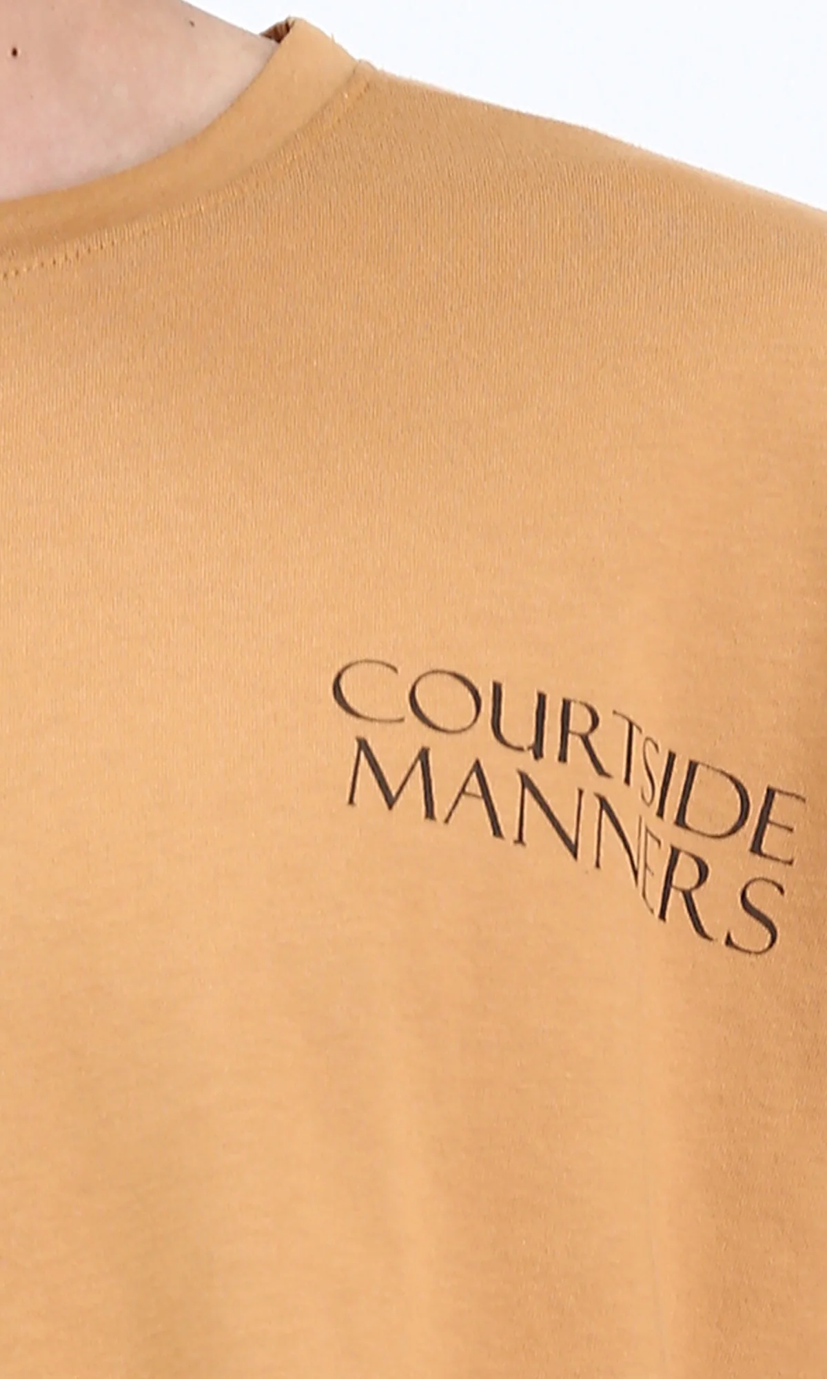 Ravin | Courtside Manners Oversized T-Shirt in Ochre - R209422 - Image 3