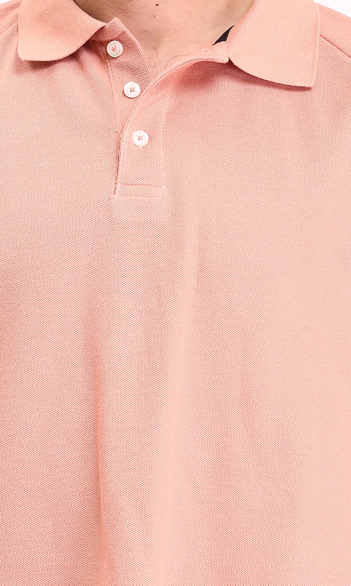R210780 - Short Sleeves Solid Polo Shirt - Dark Simon - Image 3