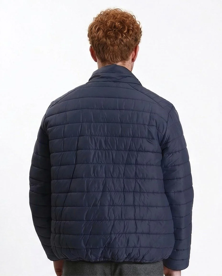 Ravin Men's Puffer Jacket - Stay Warm and Stylish in Navy - R211819 - Image 2