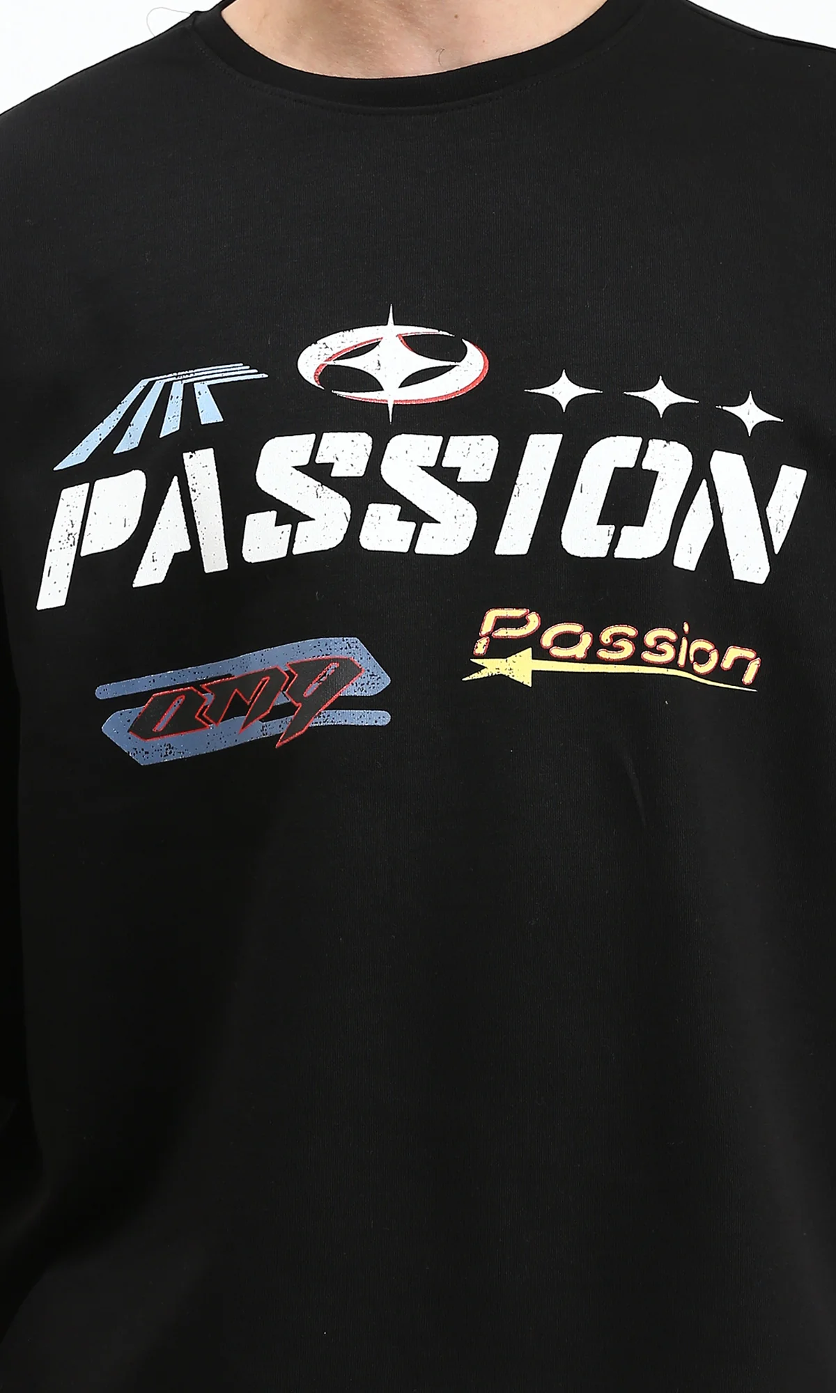 RAVIN | Oversized "Passion & Fantasy" Graphic Heavyweight T-Shirt - R212293 - Image 3