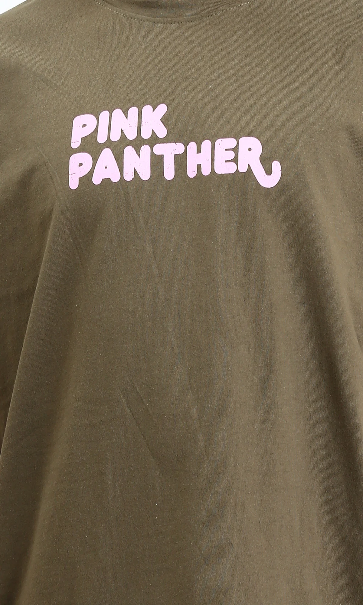 Ravin x Pink Panther | Oversized Graphic T-Shirt in Olive - R212294 - Image 3
