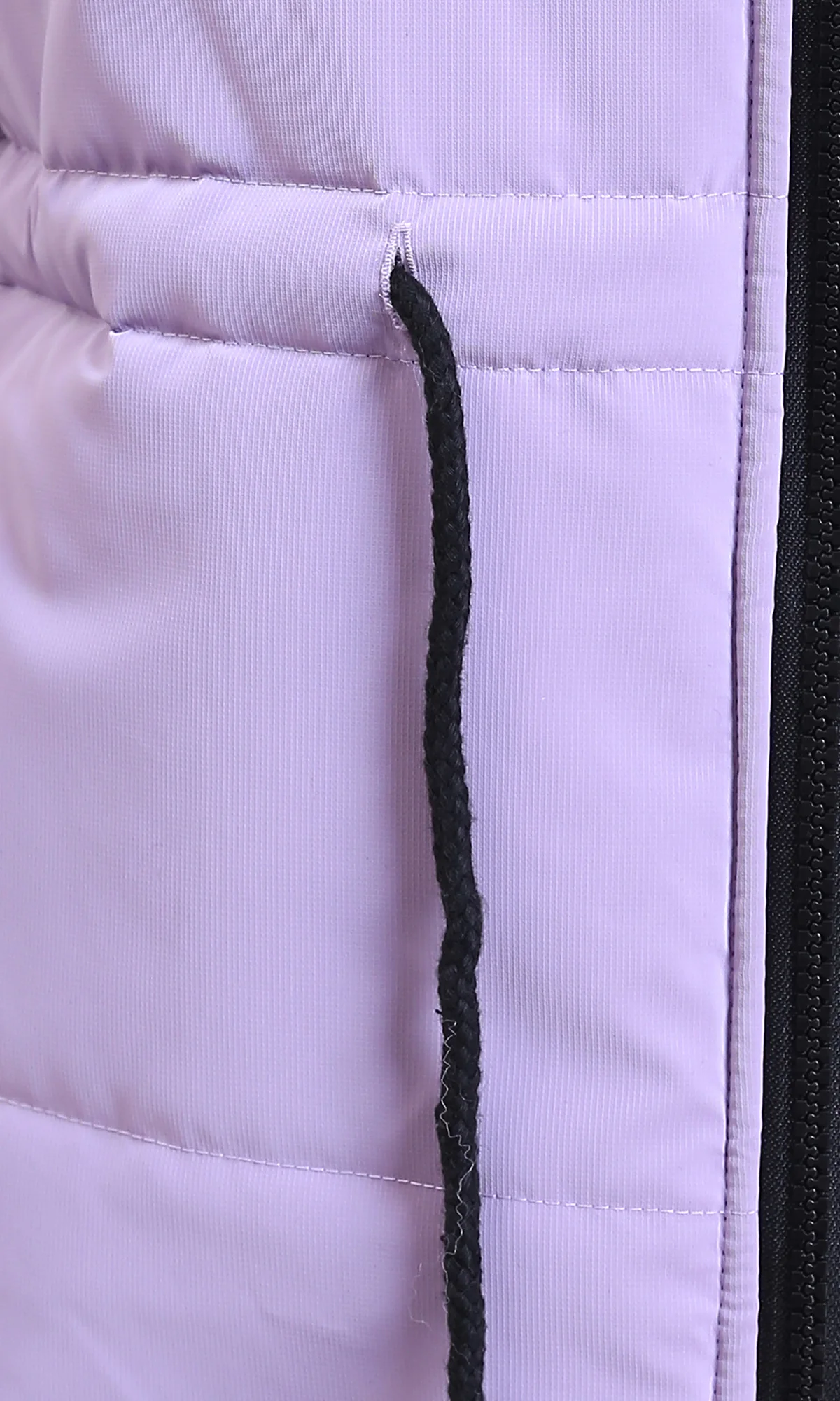 Ravin Women's Lavender Quilted Puffer Vest with Drawstring Waist - Lavender - R212526 - Image 3