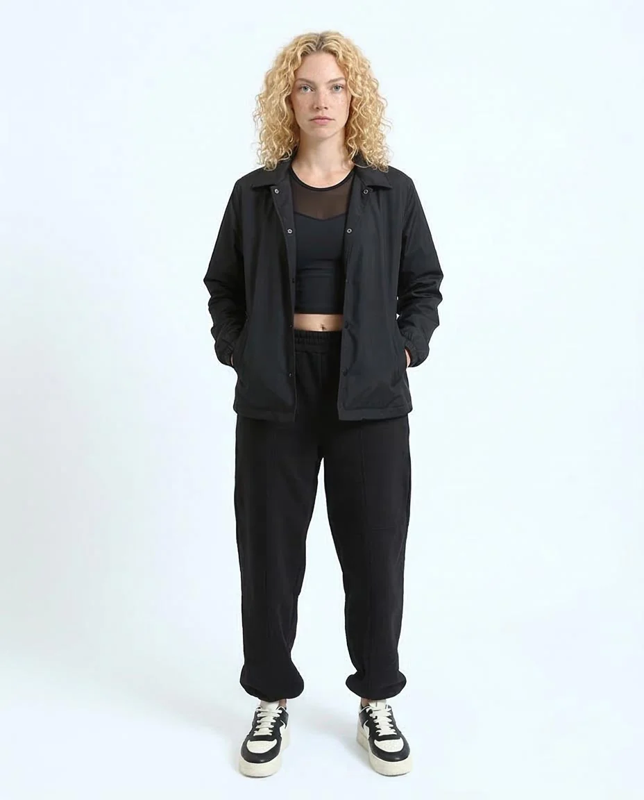 Ravin Women's Seamed Relaxed-Fit Joggers – Black - R212680 - Image 3