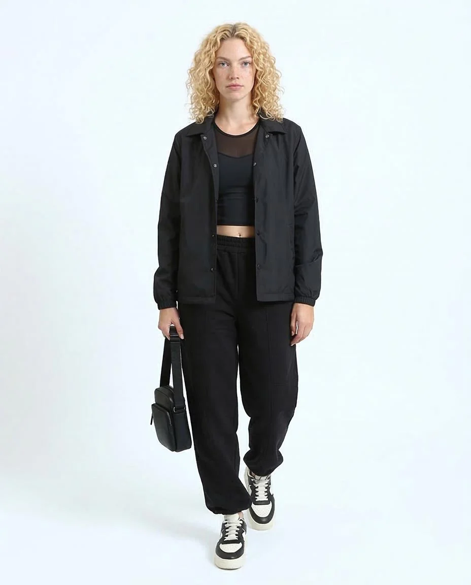 Ravin Women's Seamed Relaxed-Fit Joggers – Black - R212680 - Image 5