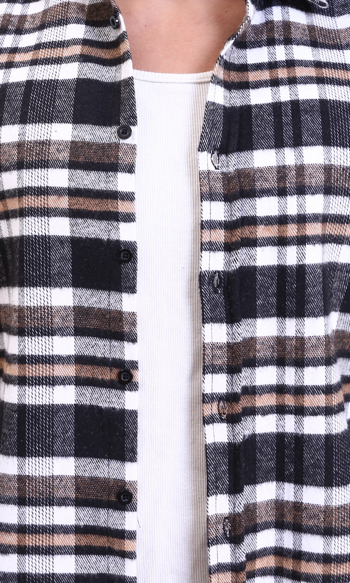 Ravin Men's Relaxed Fit Flannel Plaid Shirt - Earthy Multi - R213198 - Image 3