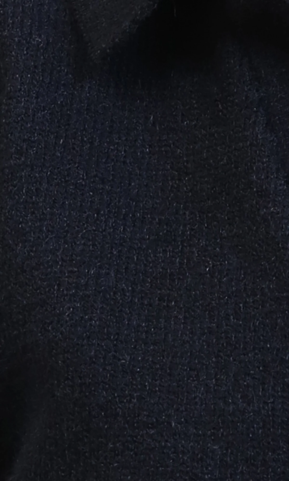 Ravin Heritage Knit V-Neck with Contrast Ribbing - Black - R213615 - Image 3