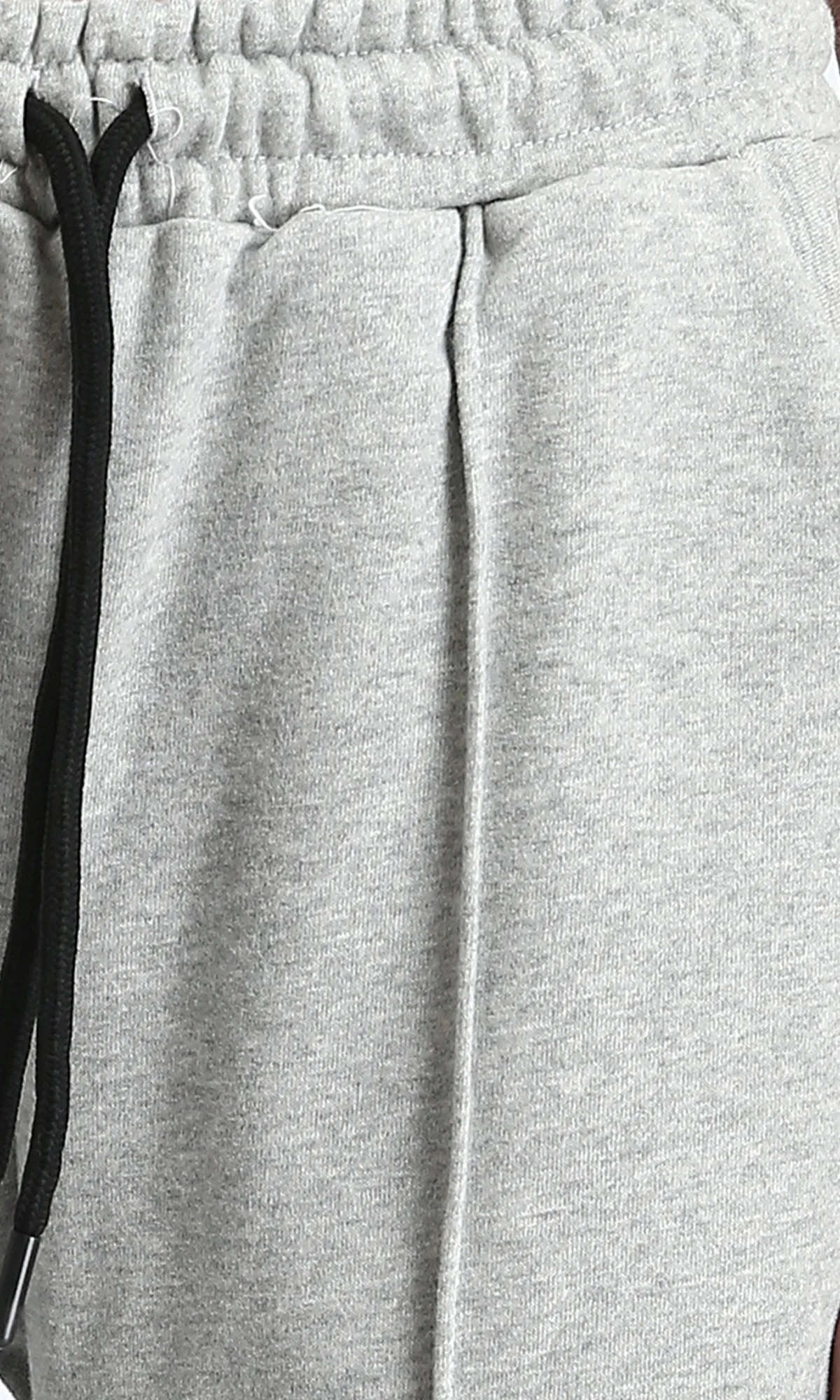 Ravin Women’s Pin-Tuck Flare Sweatpants – Heather Grey - R213764 - Image 3