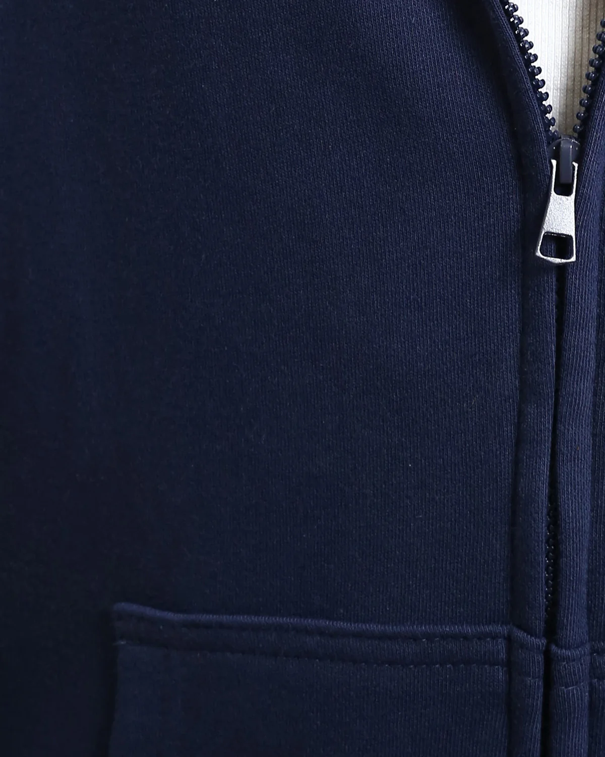 Ravin Essential Heavyweight Zip-Up Hoodie – Navy Blue - R214038 - Image 4