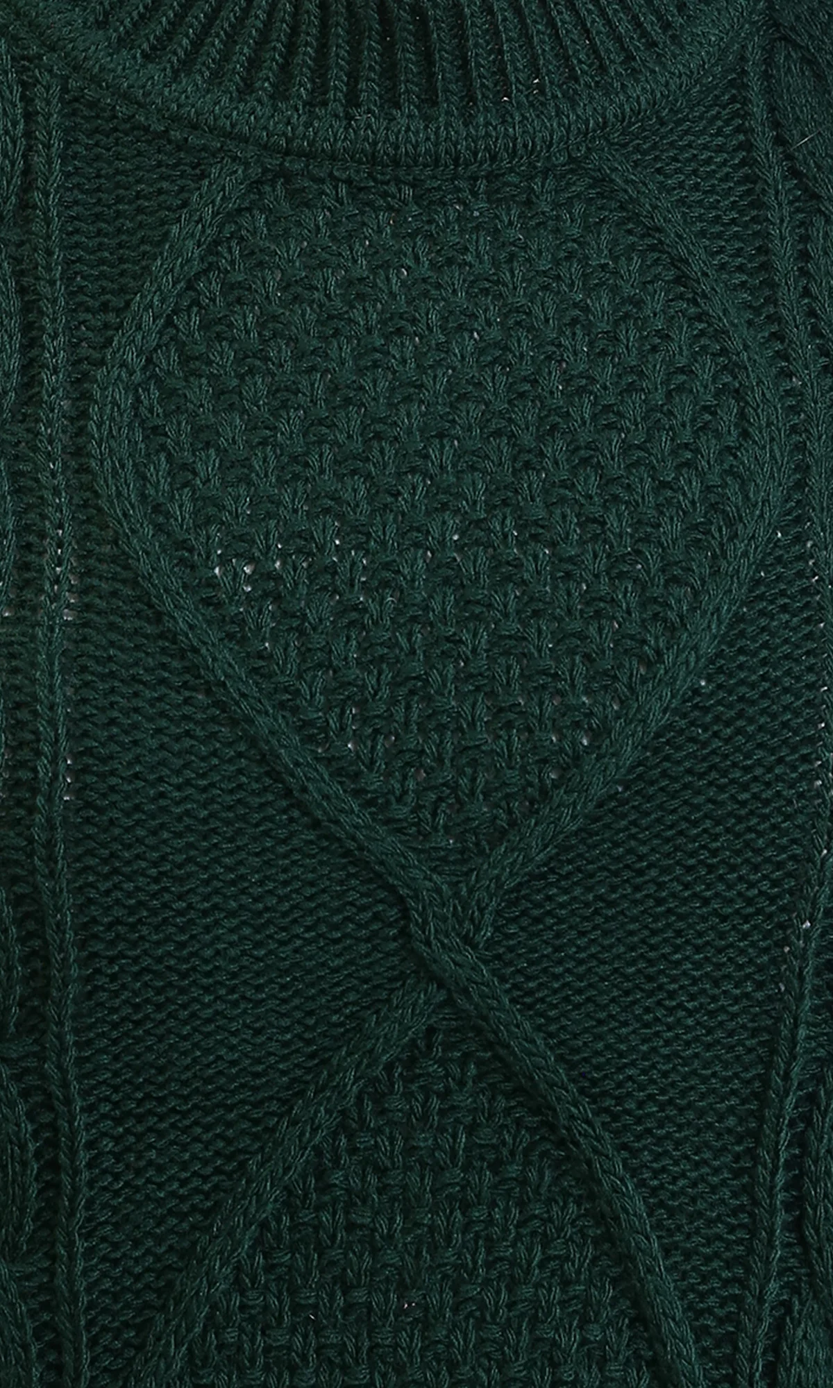 Ravin Women’s Emerald Cable-Knit Cap-Sleeve Sweater - R214319 - Image 3