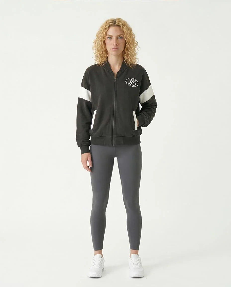 Ravin Unisex "316 Eternal Life" Graphic Bomber Jacket – Sport Luxe Edition - R214385 - Image 3