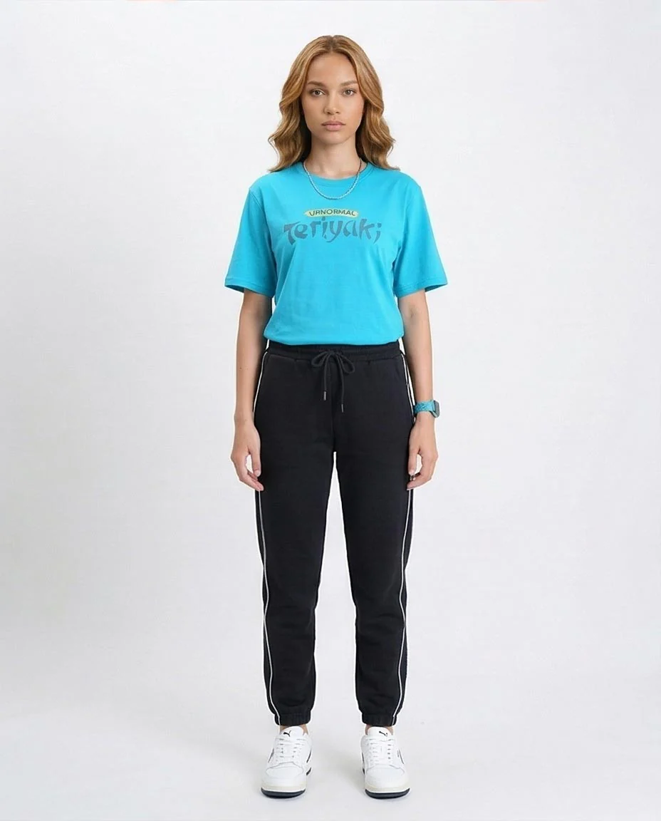 Ravin x Upnormal Teriyaki Graphic T-Shirt - Cyan Blue - R214642 - Image 4