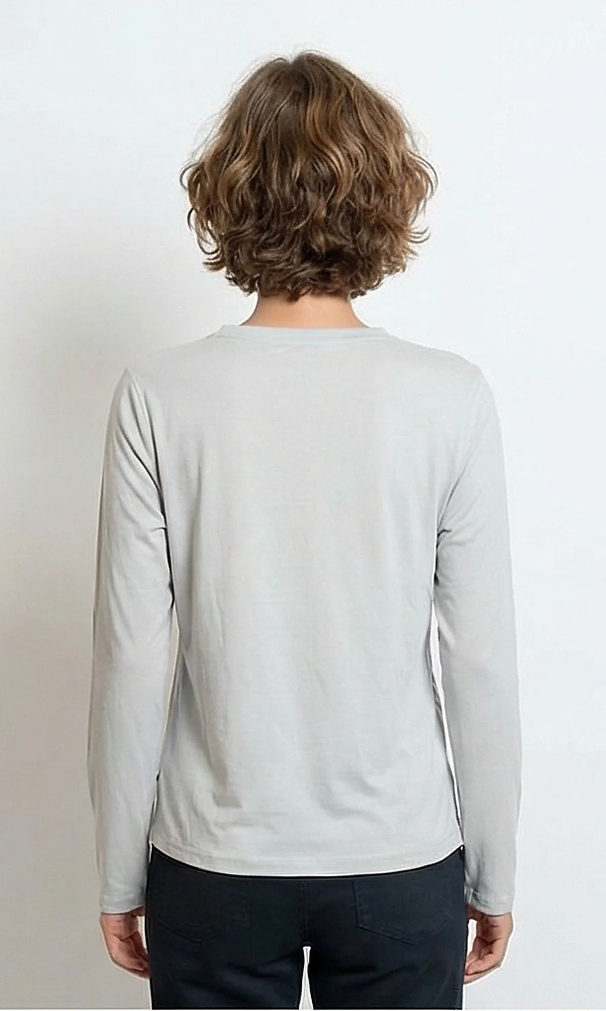 Ravin Women’s Asymmetrical Ruched Long-Sleeve Jersey Tee - R215855 - Image 2