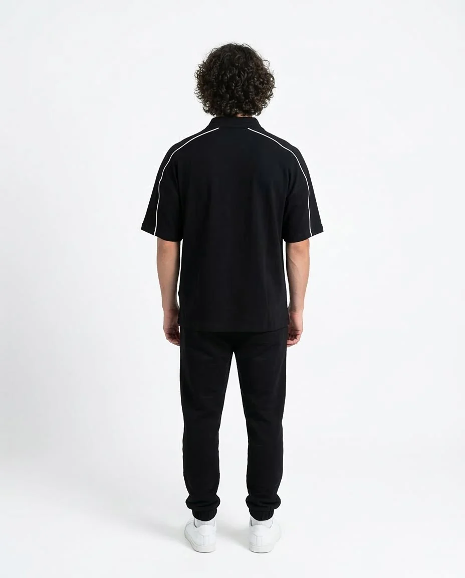 Ravin Men's Oversized Piquet Polo – "Main Character" Edition -R215953 - Image 2